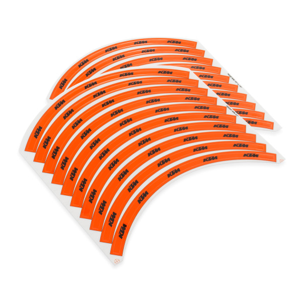 KTM Wheel rim sticker kit